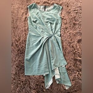 RACHEL Rachel Roy Asymmetrical Dress in Soft Blue